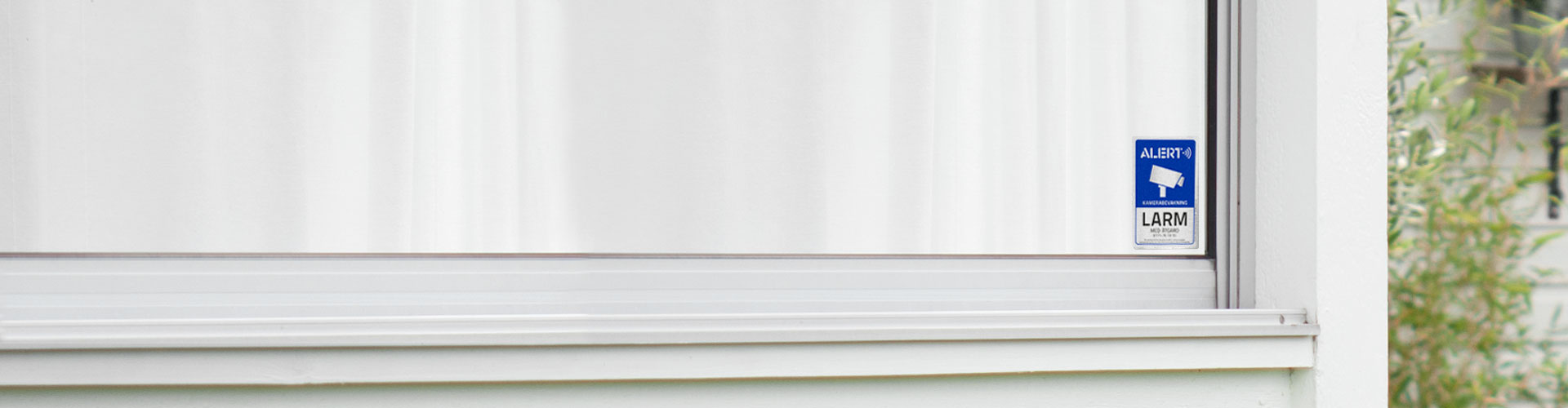 Uppkopplat inbrottslarm