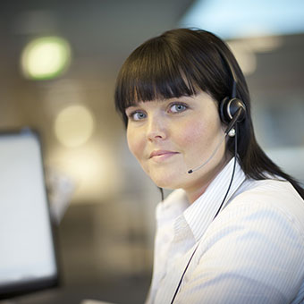 Larmcentralen agerar snabbt