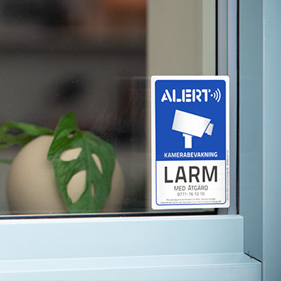 Inbrottslarm steg för steg